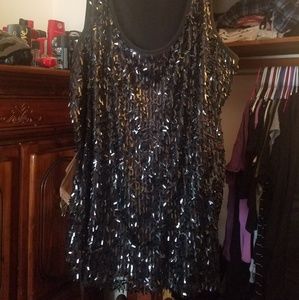 Sequine tank top